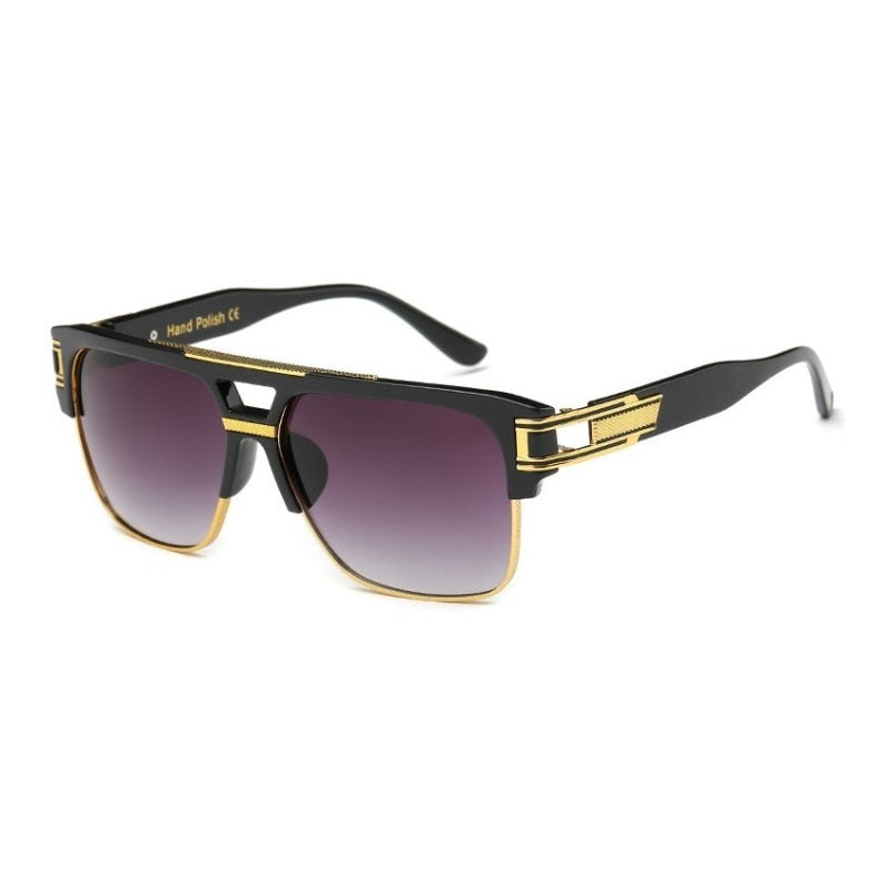 Men's Luxury Sunglasses Double Bridged