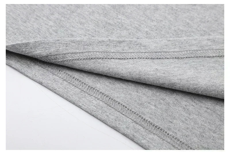 Focus Letter Minimalist Style 100% Cotton Short Sleeve T-Shirt