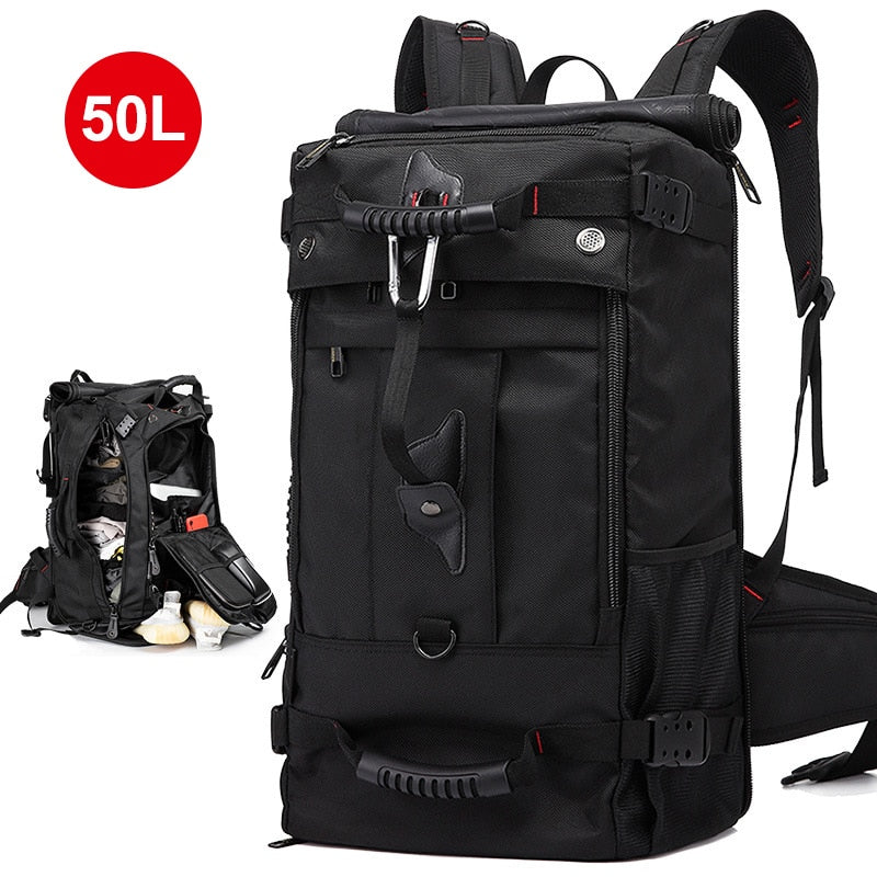 50-70L Expandable Backpack | Travel/Sports/Duffle/Business/School