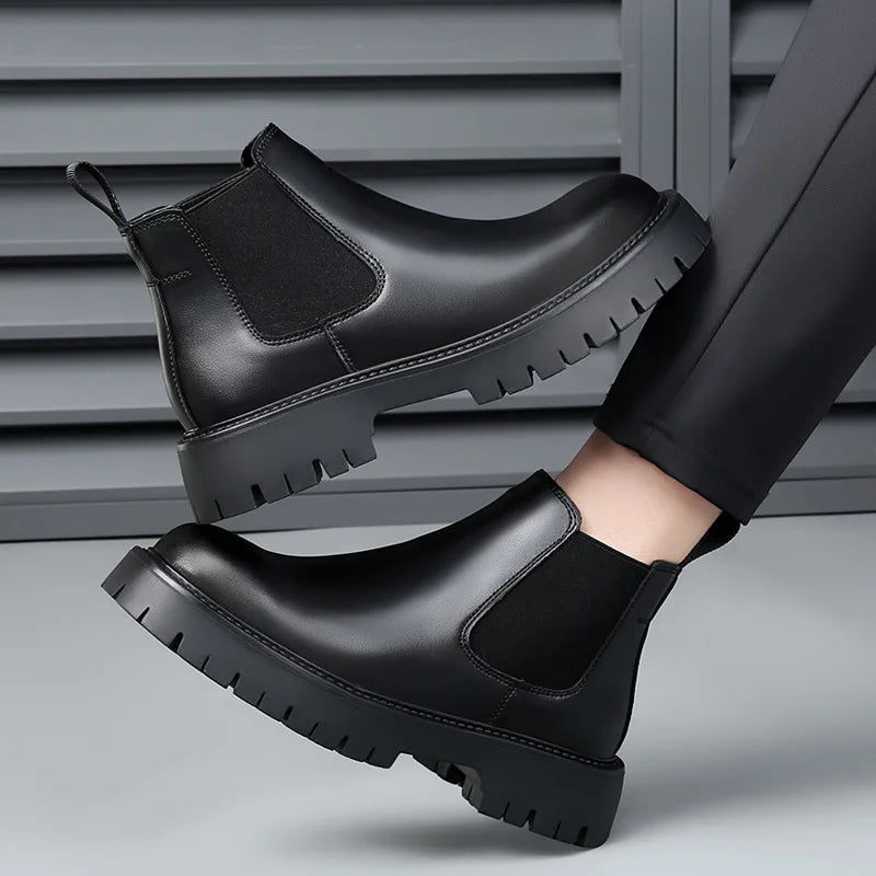 Chelsea Leather Boots