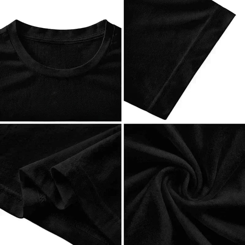 American Trendy Letter Printing Pure Cotton Short-sleeved T-shirt