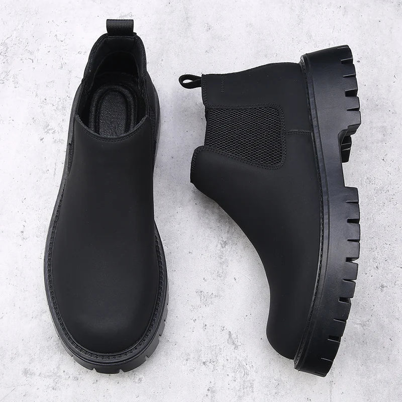 Men's Thick Soled Chelsea Boots
