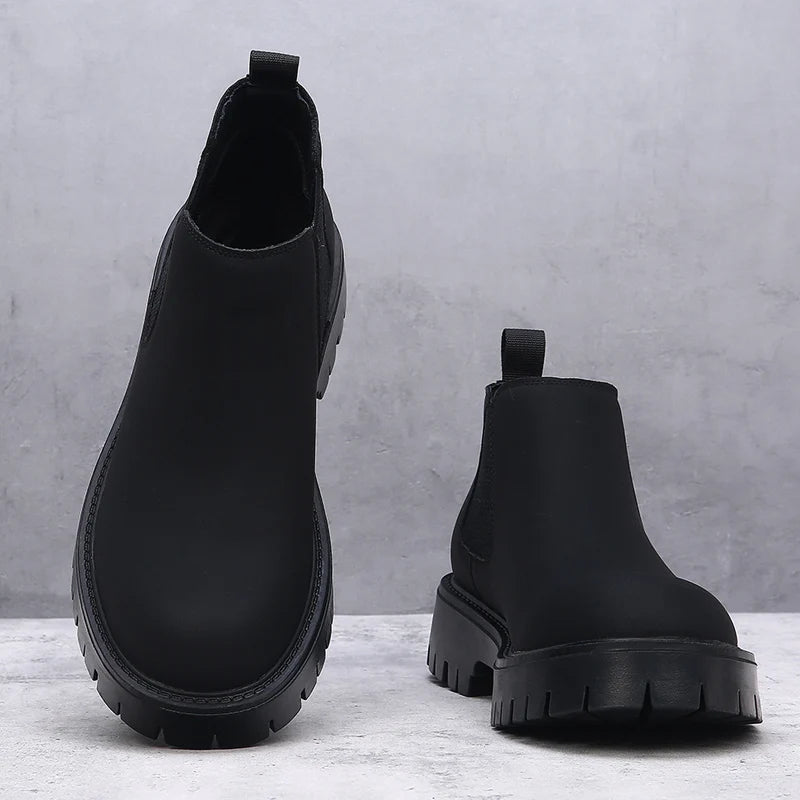 Men's Thick Soled Chelsea Boots