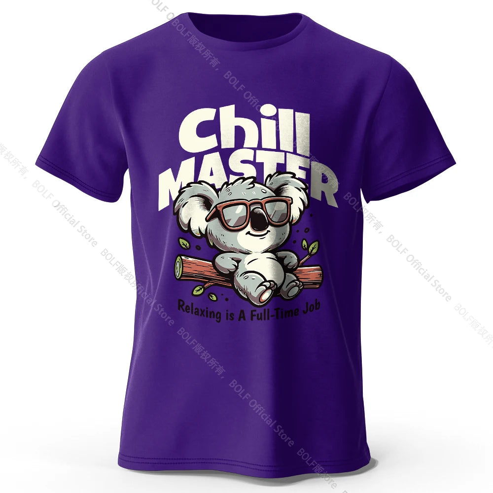 Whimsical Hand-painted Animal T-shirt 100% Cotton