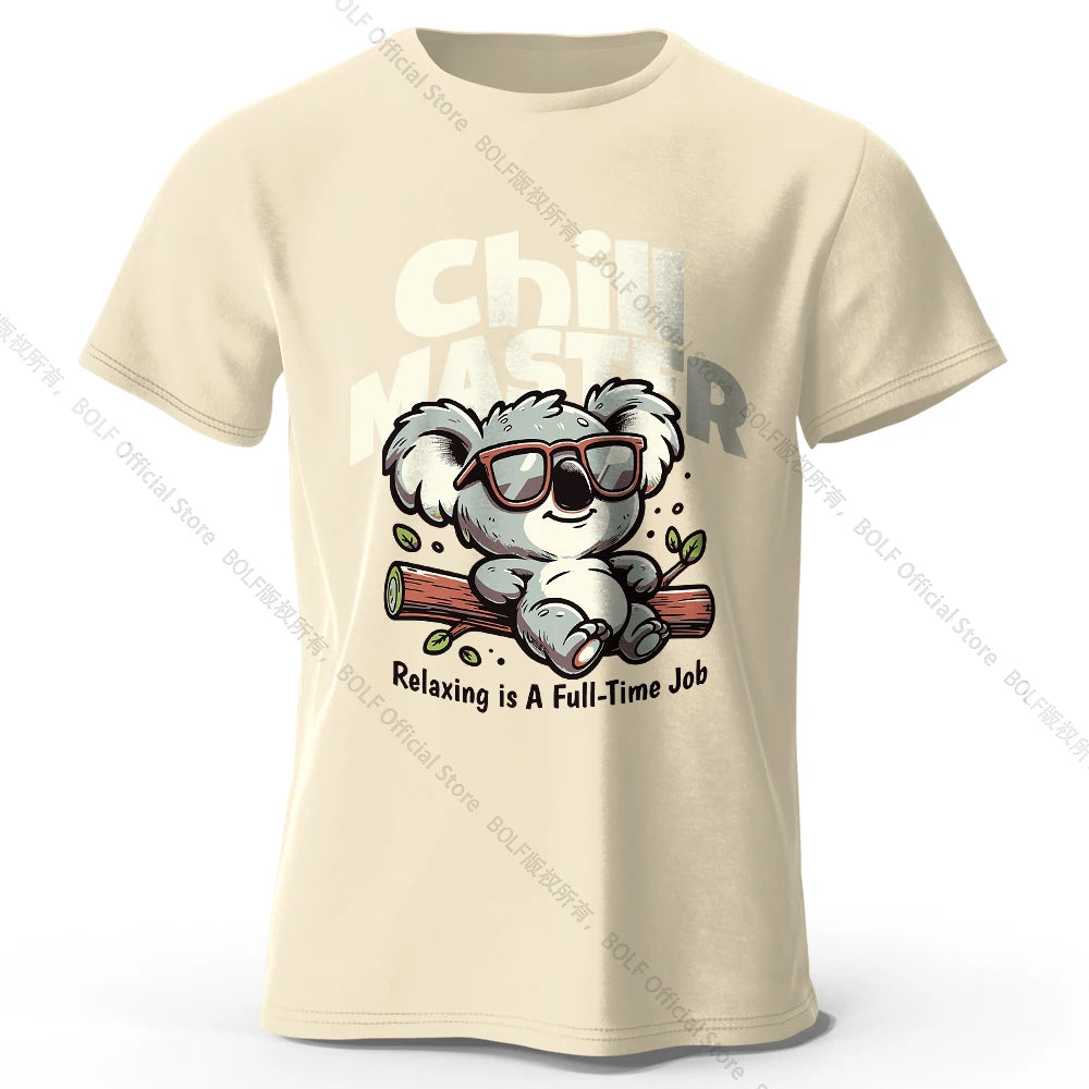 Whimsical Hand-painted Animal T-shirt 100% Cotton