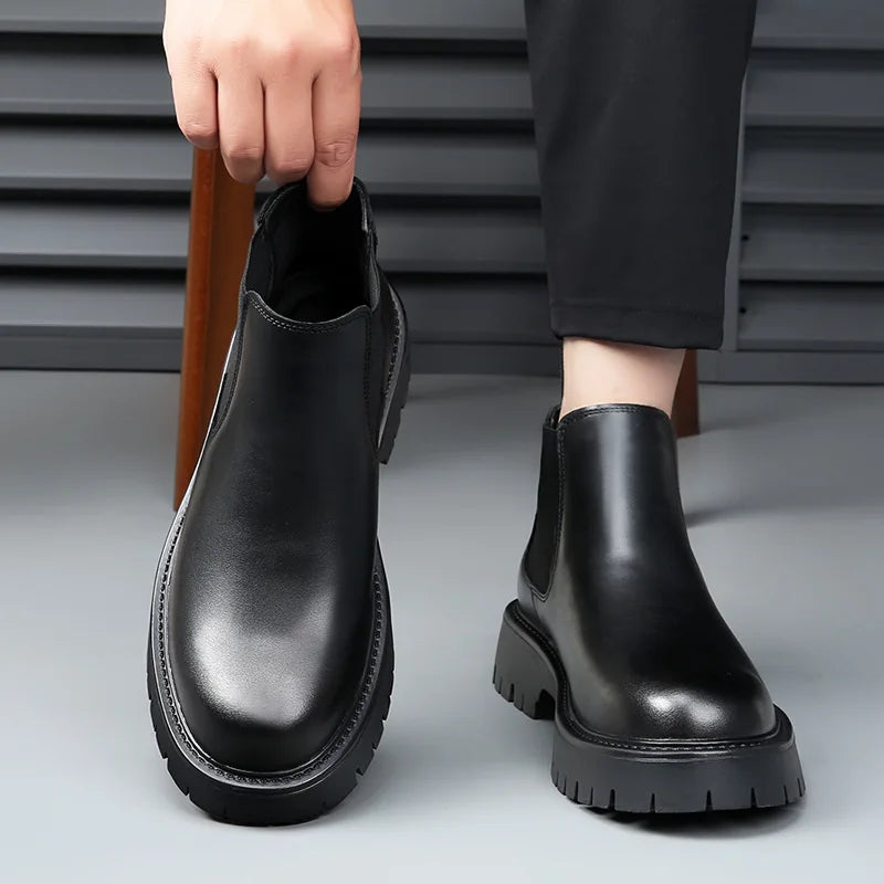 Chelsea Leather Boots
