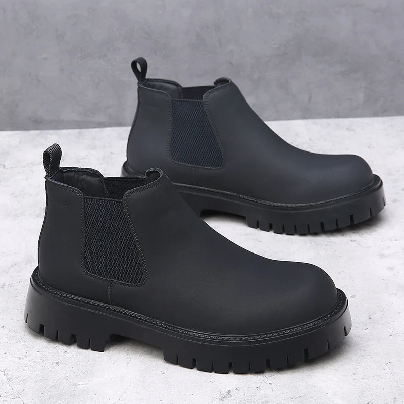 Men's Thick Soled Chelsea Boots