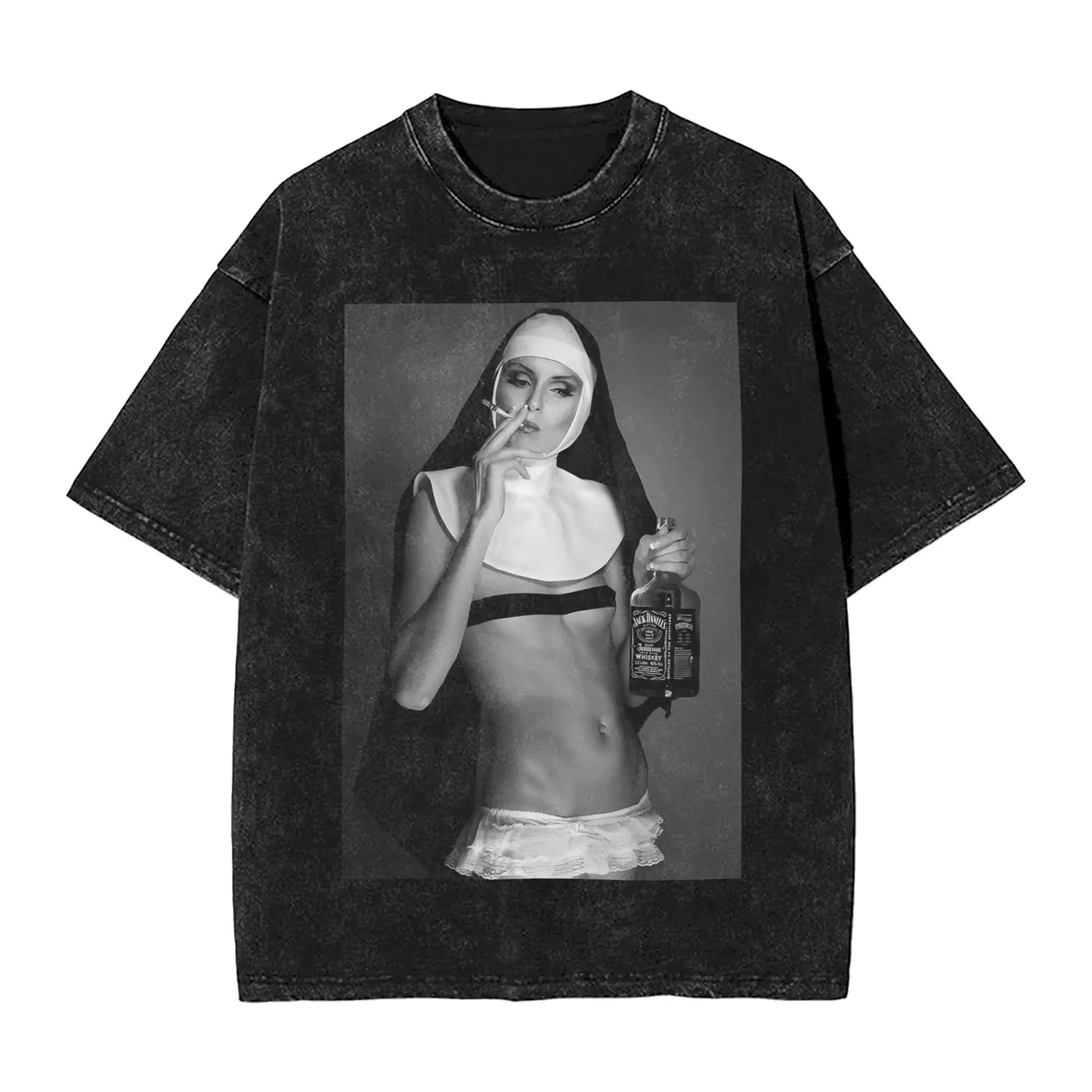 Summer Nun Smoking T-shirt