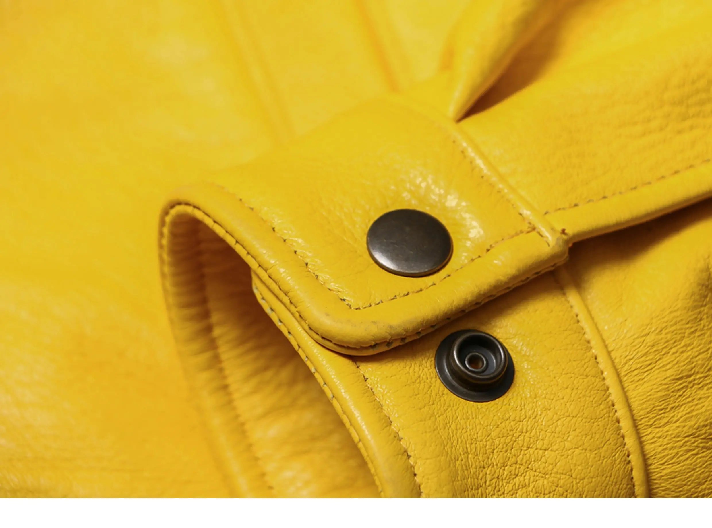 Spring Autumn Mauroicardi Cool Handsome Short Yellow Soft Pu Leather Jacket Men