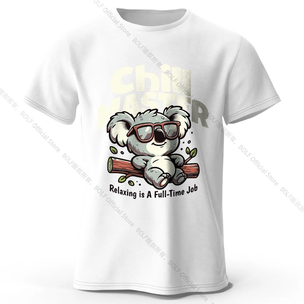 Whimsical Hand-painted Animal T-shirt 100% Cotton