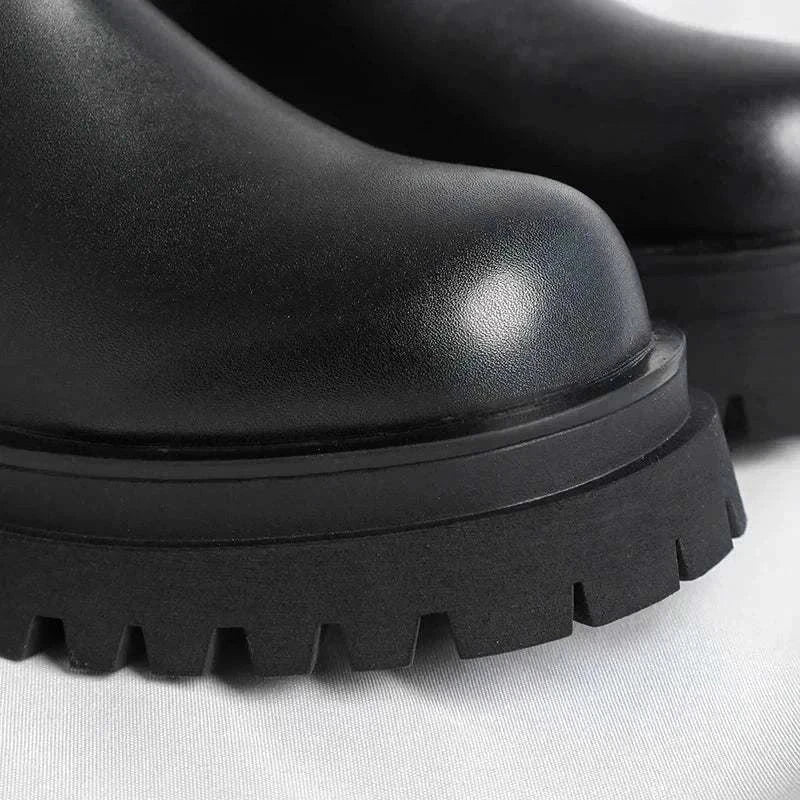 Leather Chelsea Boots