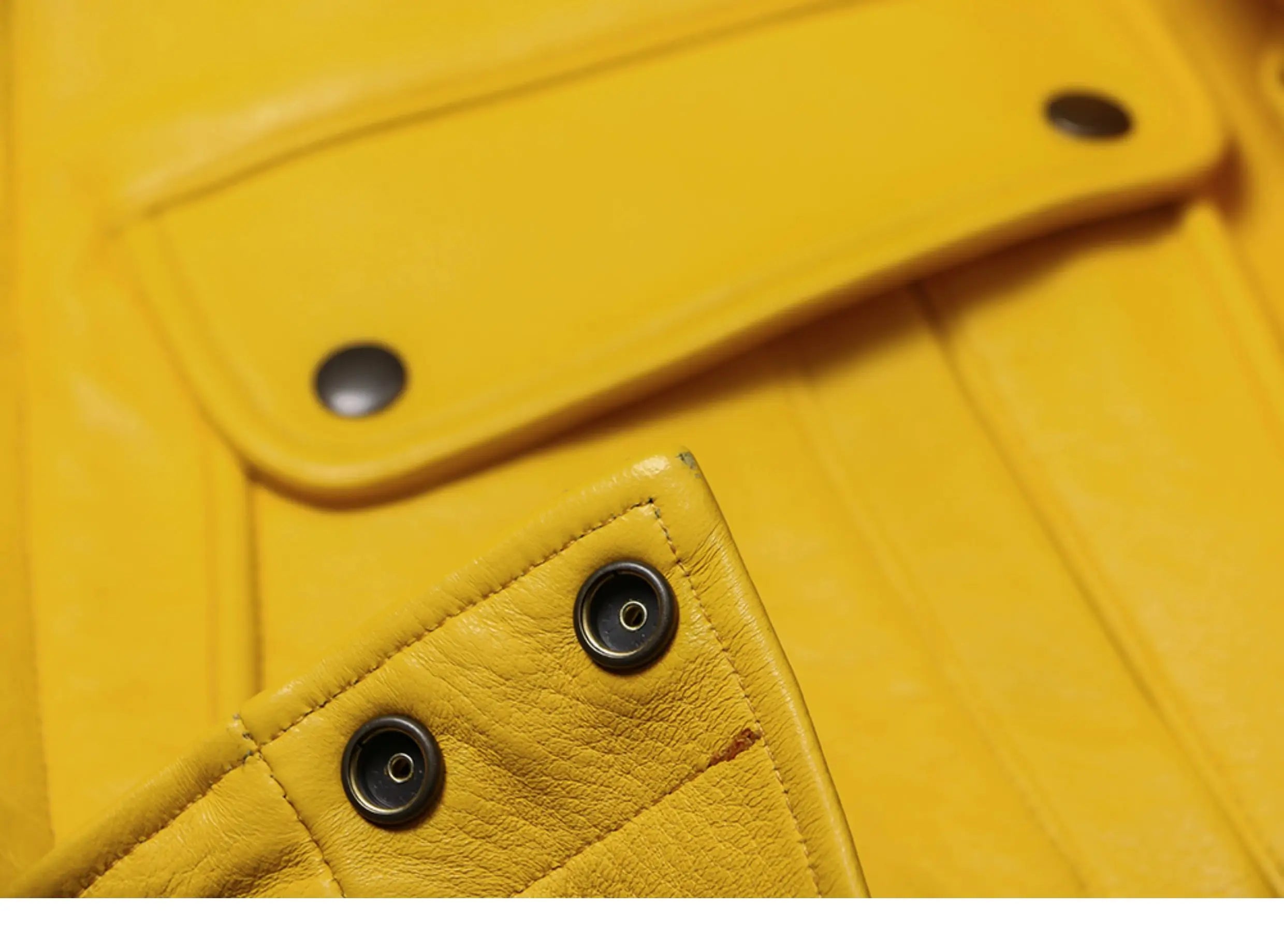 Spring Autumn Mauroicardi Cool Handsome Short Yellow Soft Pu Leather Jacket Men