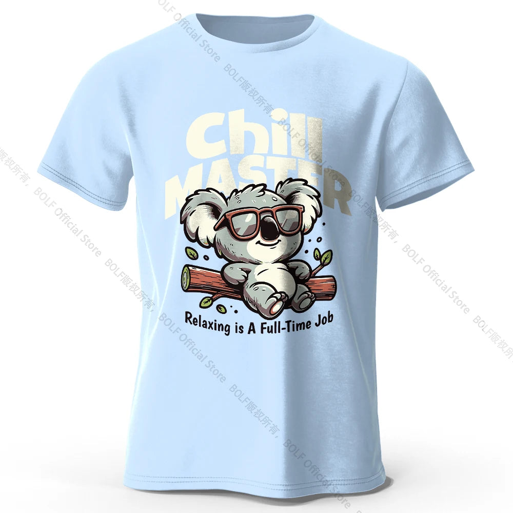 Whimsical Hand-painted Animal T-shirt 100% Cotton