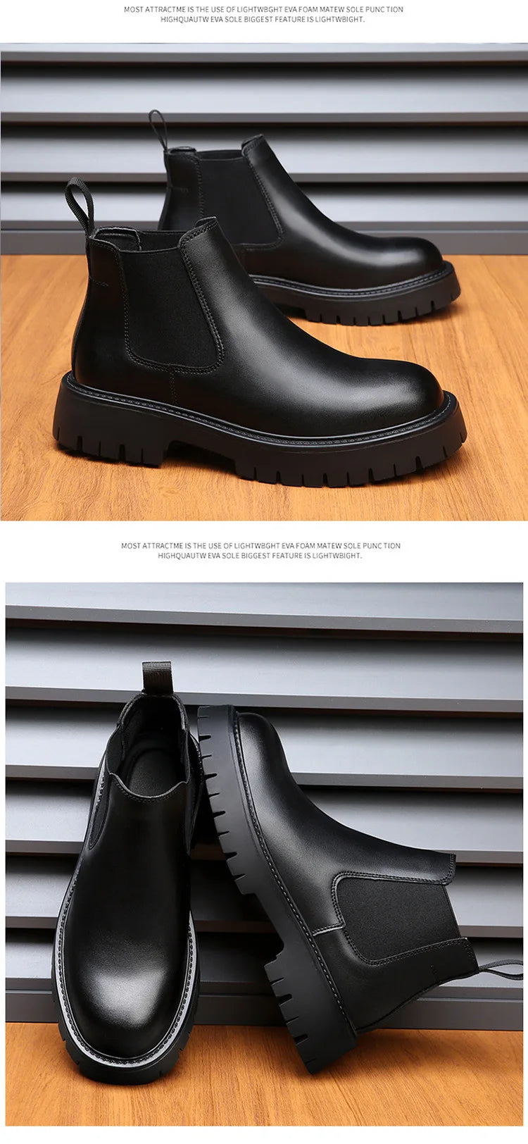 Chelsea Leather Boots