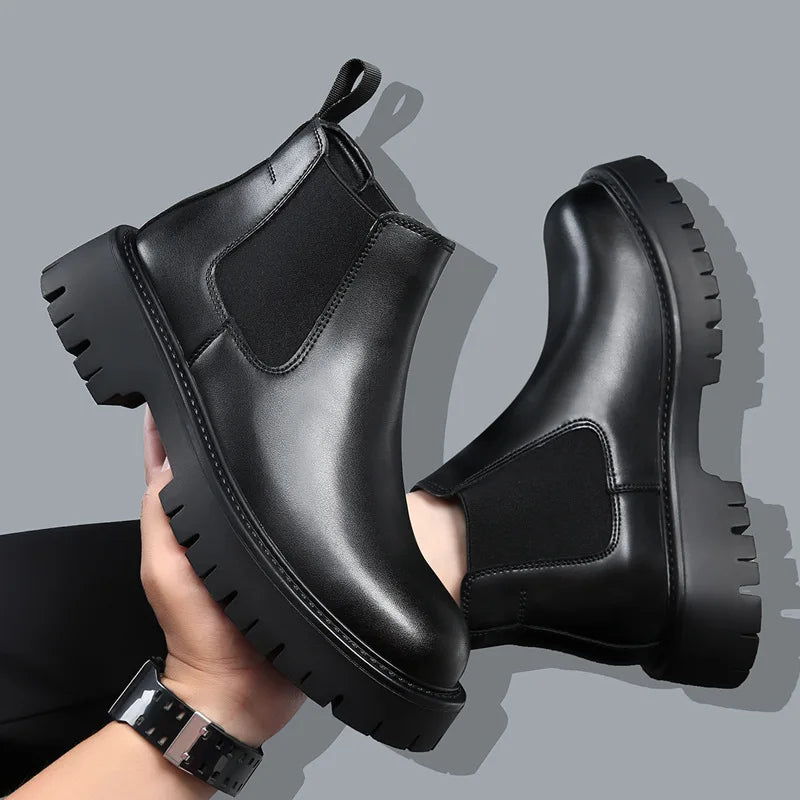 Chelsea Leather Boots