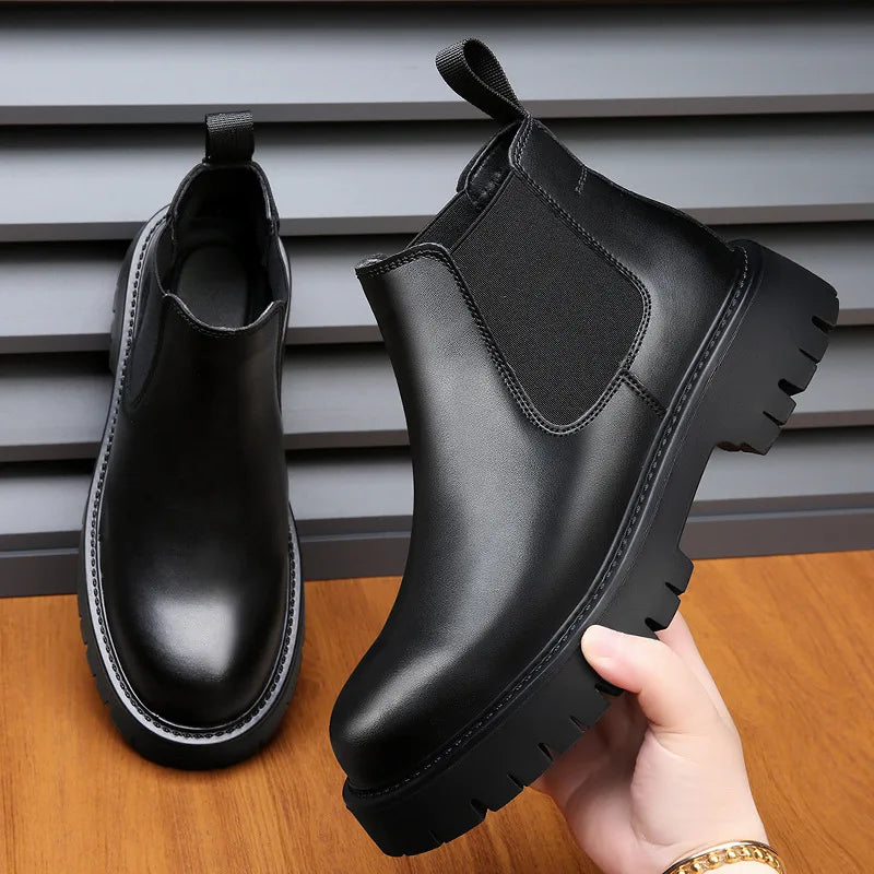 Chelsea Leather Boots