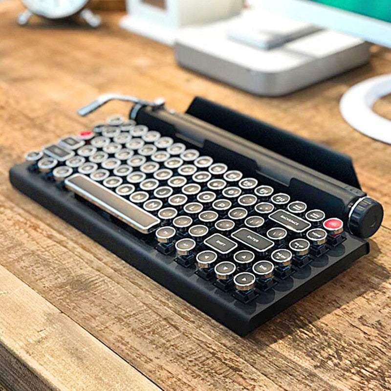 bluetooth keyboard typewriter