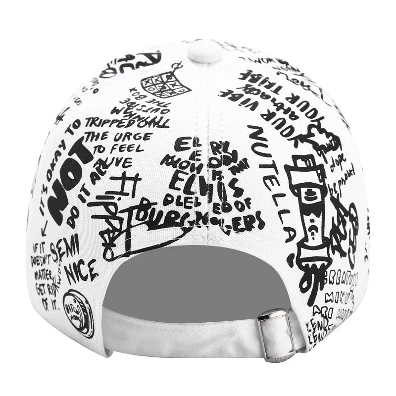 Graffiti personality baseball hat