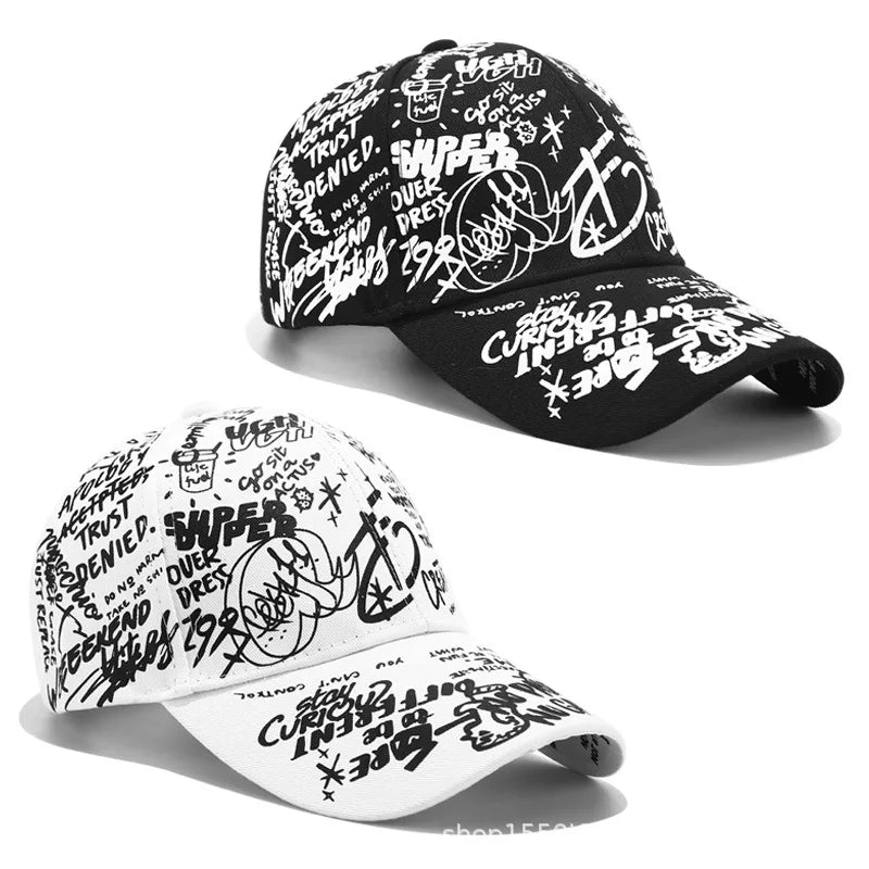 Graffiti personality baseball hat