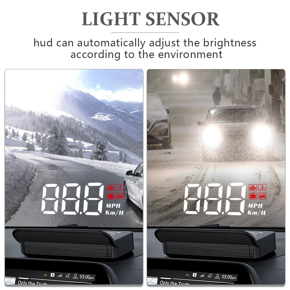 Car Projector Digital Display Speedometer