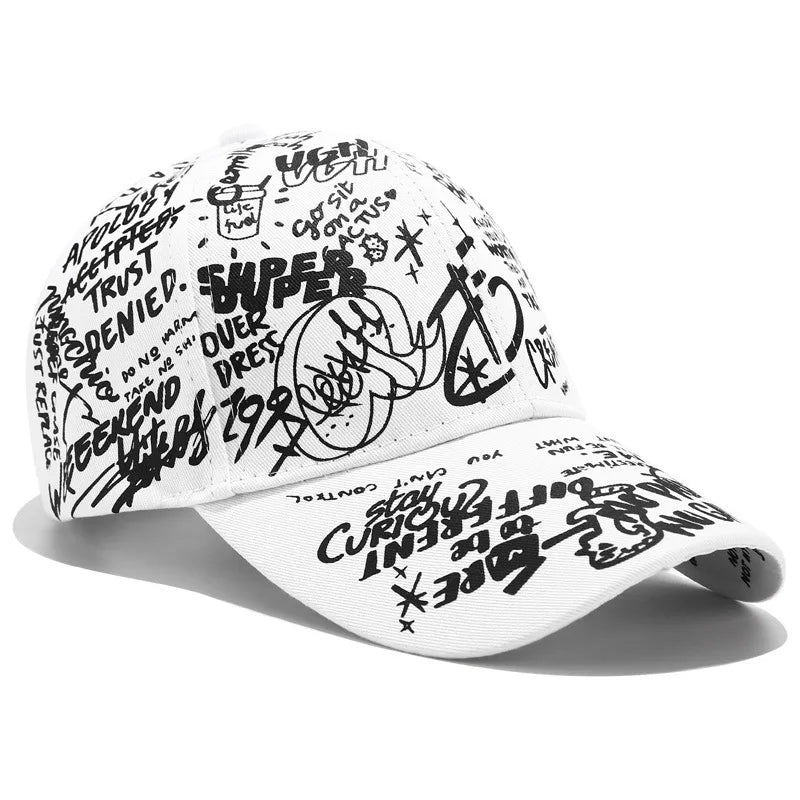 Graffiti personality baseball hat