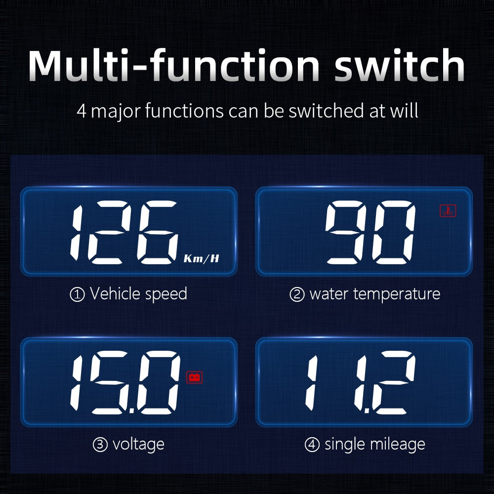 Car Projector Digital Display Speedometer