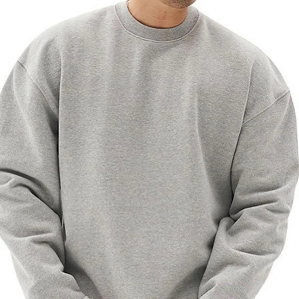 Men's Oversized Sweatshirt O-Neck Pullover