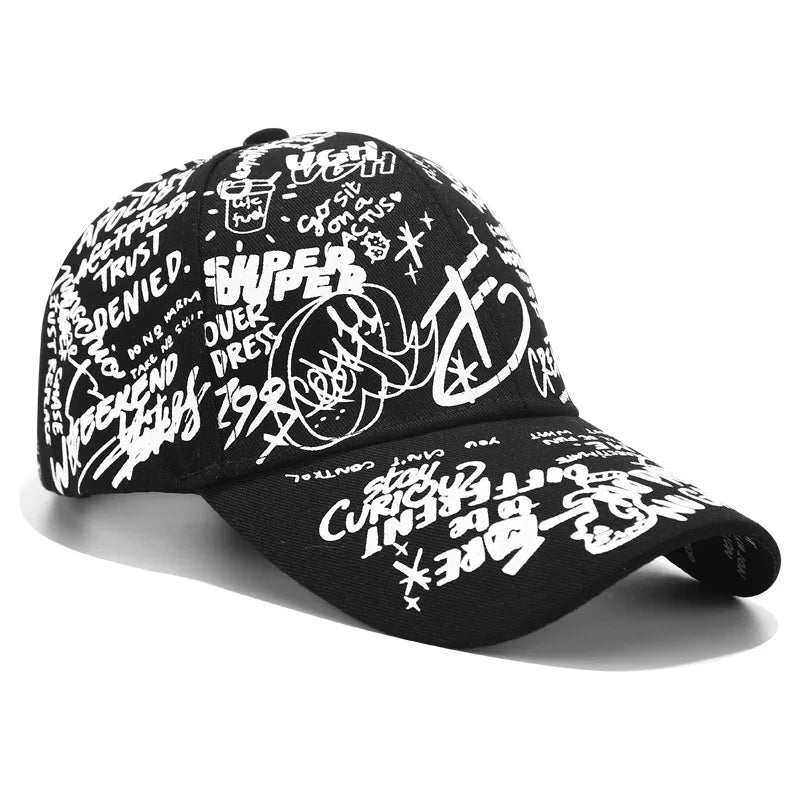 Graffiti personality baseball hat