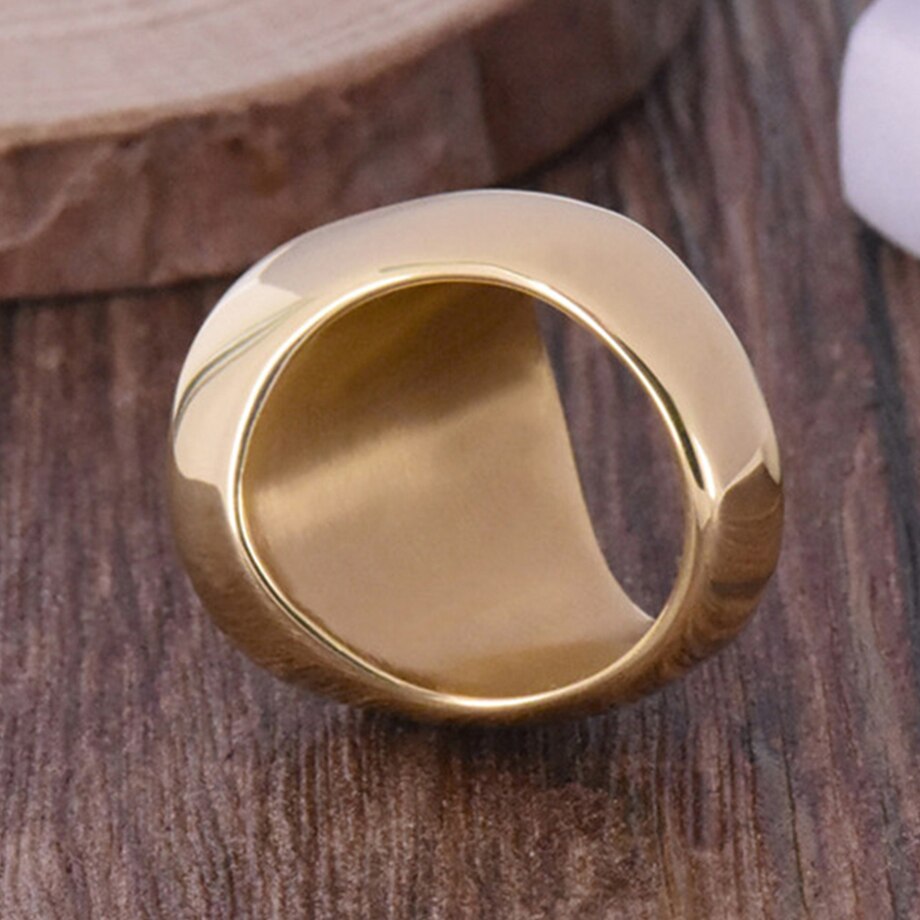 Titanium Stainless Steel Round Ring