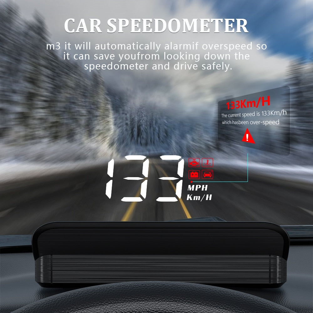 Car Projector Digital Display Speedometer