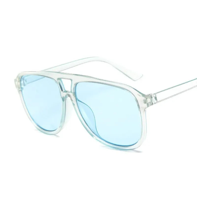 Unisex Oversized Vintage Pilot Sunglasses