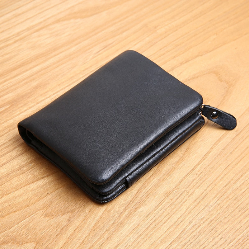Men's Genuine Leather Wallet | Black