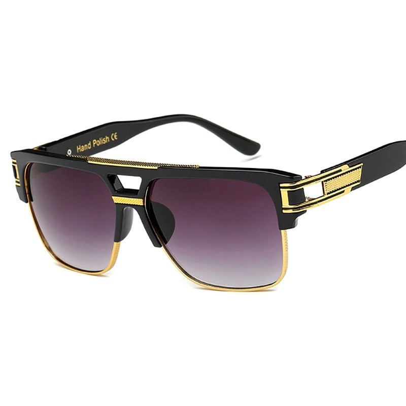 Men's Luxury Sunglasses Double Bridged