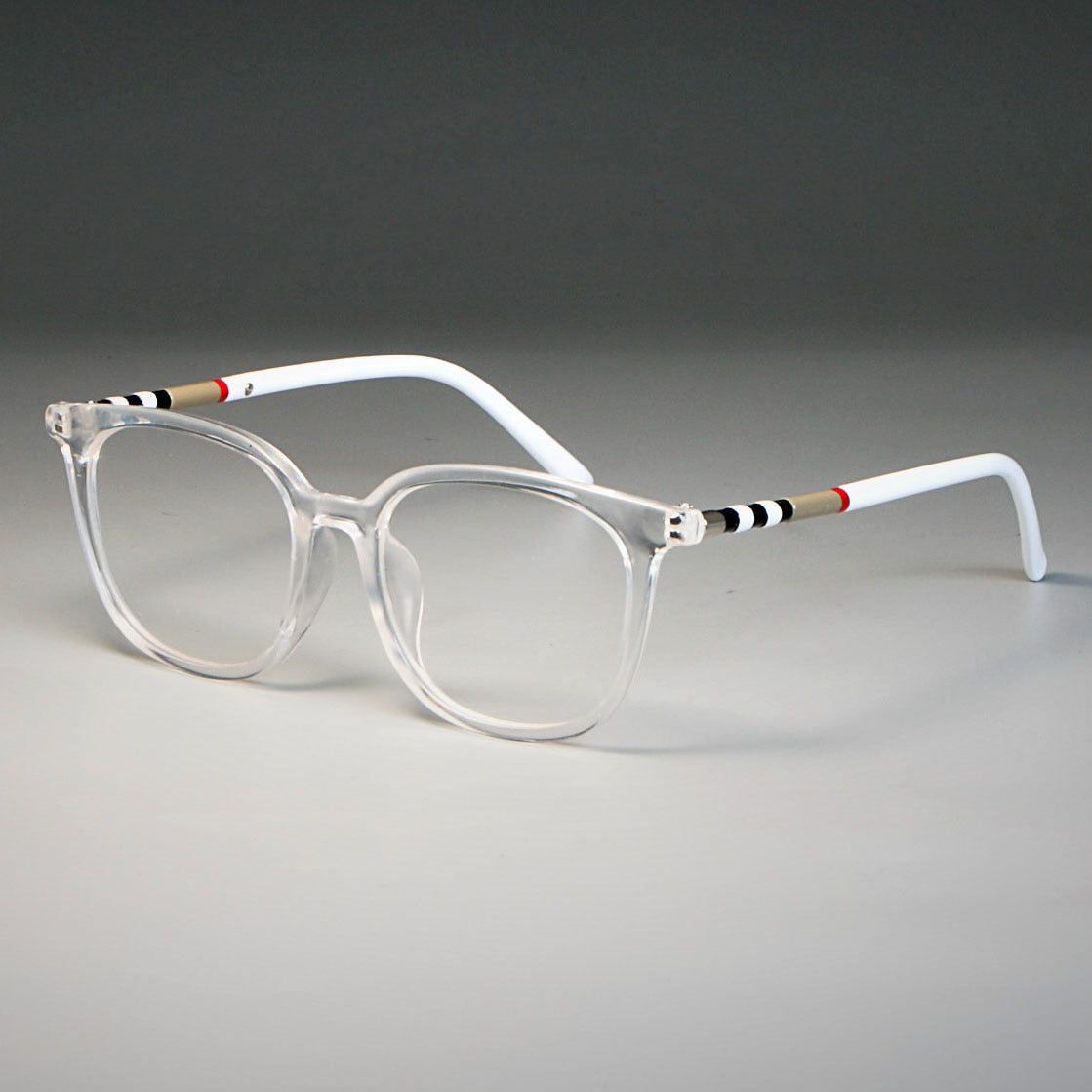 Unisex Stripe Anti-Blue Light Computer Glasses