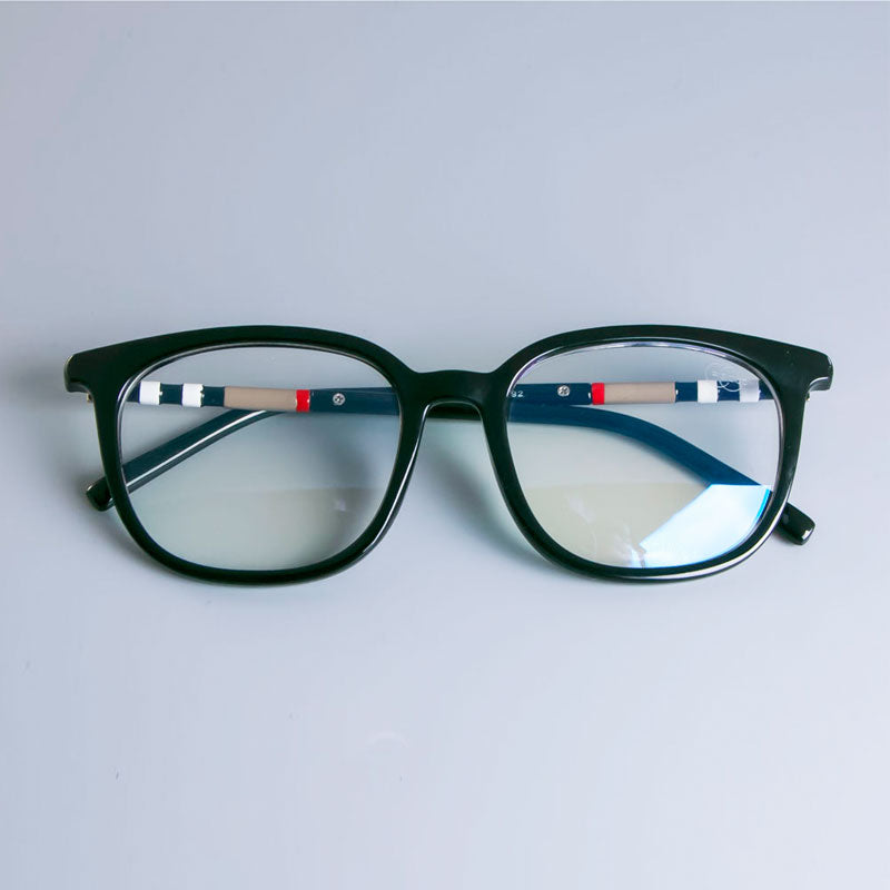 Unisex Stripe Anti-Blue Light Computer Glasses