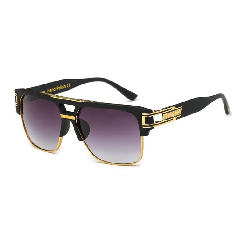 Men's Luxury Sunglasses Double Bridged