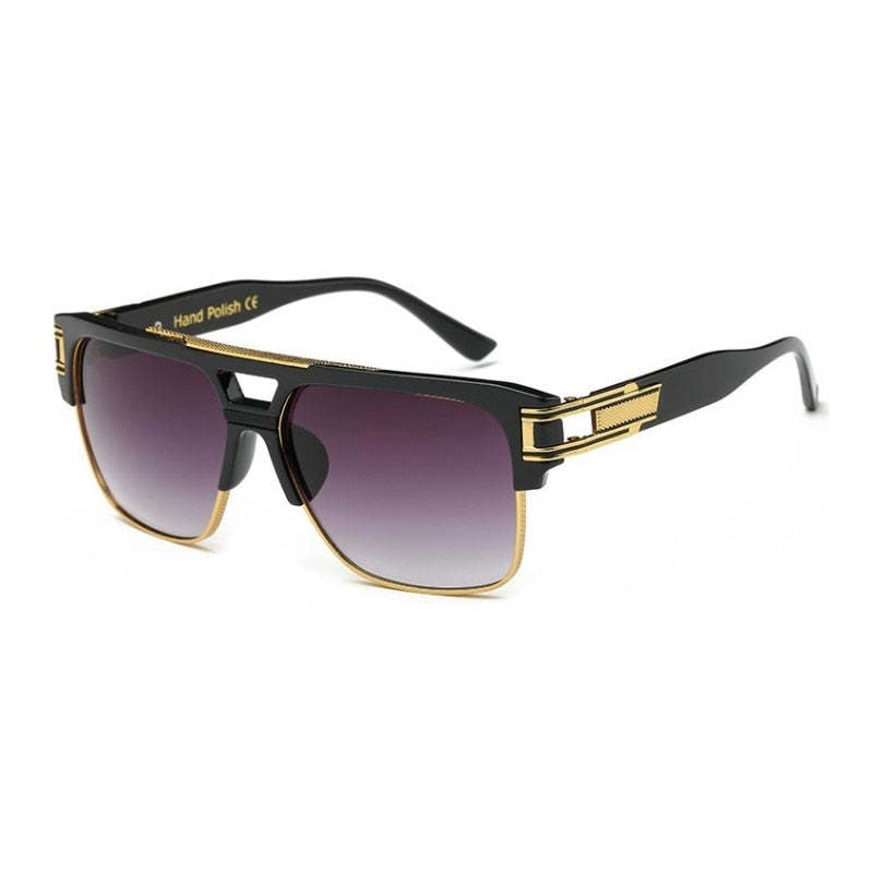 Men's Luxury Sunglasses Double Bridged