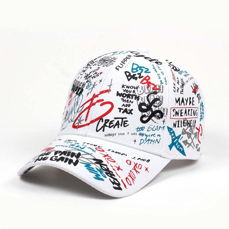 Unisex Graffiti Cap