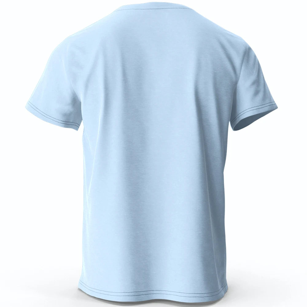 Men's Summer Essential 100% Cotton Printed Tape T-Shirt