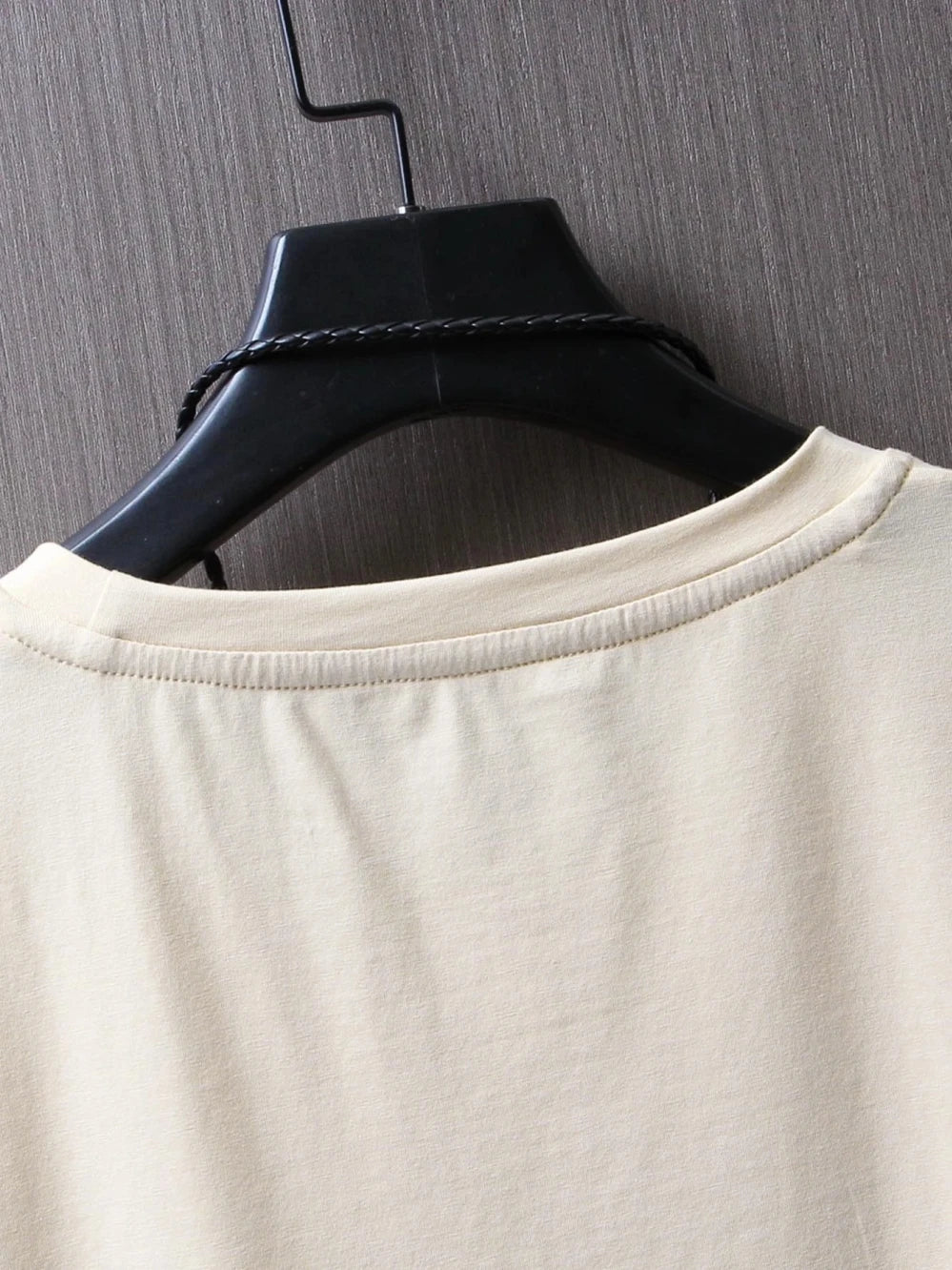 Minimalist Smile Face Style Graphic Print T Shirt