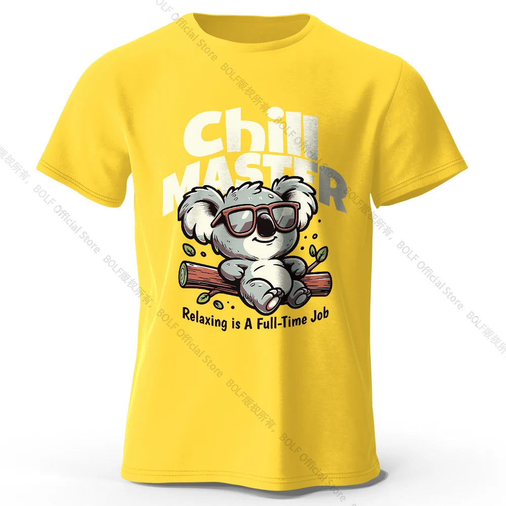 Whimsical Hand-painted Animal T-shirt 100% Cotton