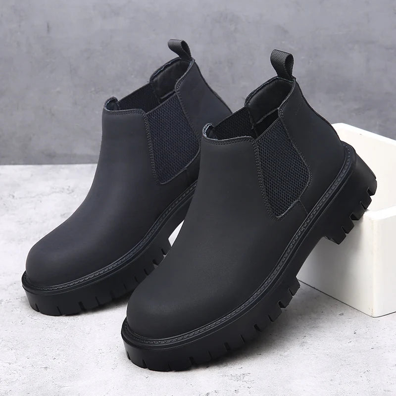 Men's Thick Soled Chelsea Boots