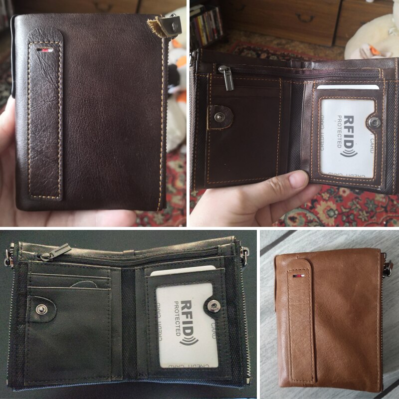 Genuine Leather Men's Wallet | RFID