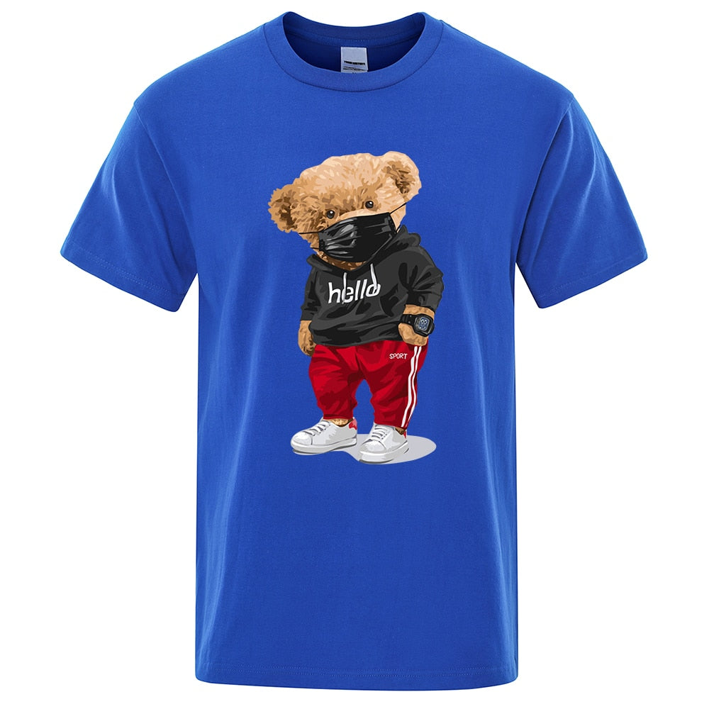 Graphic Masked Bear Tee