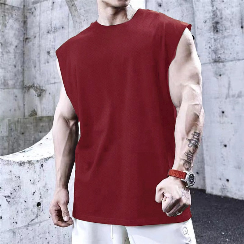 Men's Oversized Tank Top | Fitness