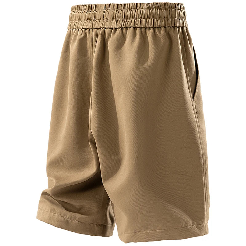Summer Men's Shorts Sport Solid Color Casual Pants