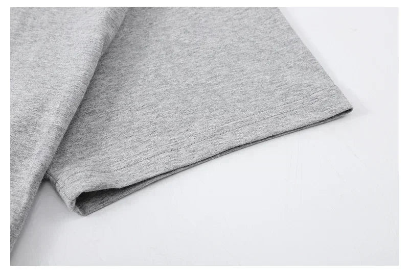 Men's Summer Essential 100% Cotton Printed Tape T-Shirt