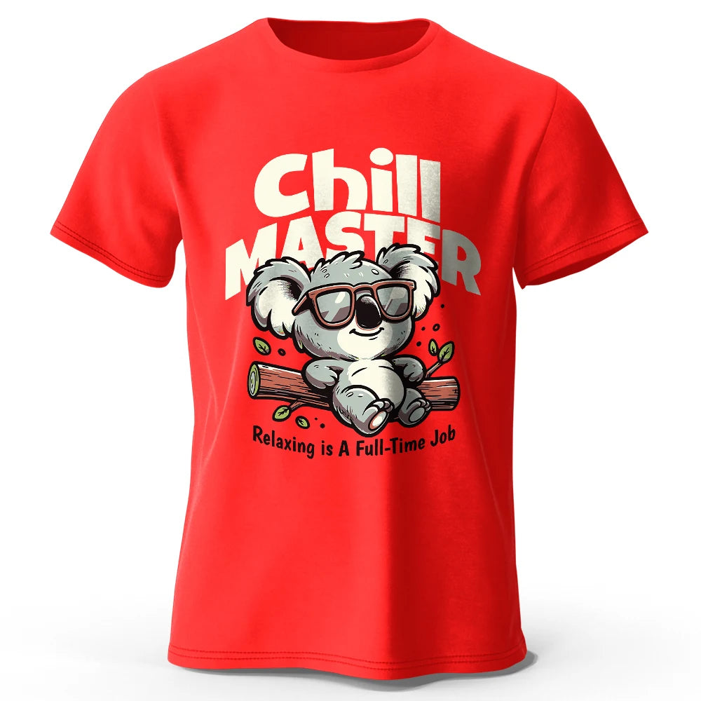 Whimsical Hand-painted Animal T-shirt 100% Cotton