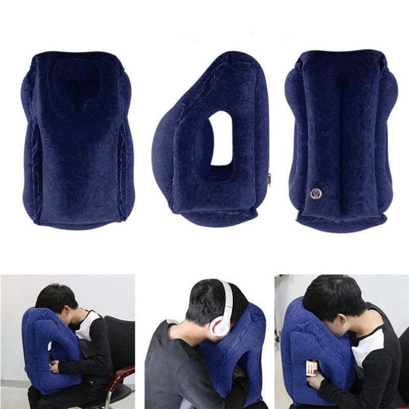 Inflatable Travel Pillow Napping Air Cushion