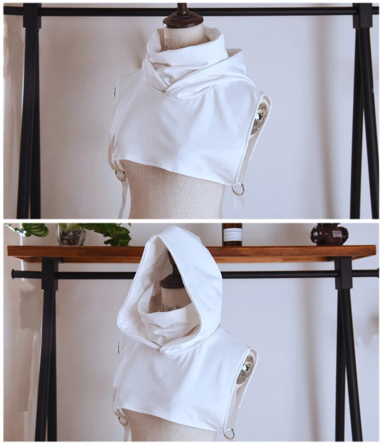 Women's Punk Hip Hop Cropped Hoodie